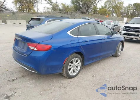 2015 Chrysler 200 Limited z USA, uszkodzony, nr VIN 1C3CCCAB3FN567955